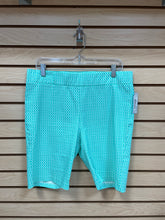 Load image into Gallery viewer, Ashley Blue Shorts Green And White SIze X-Large