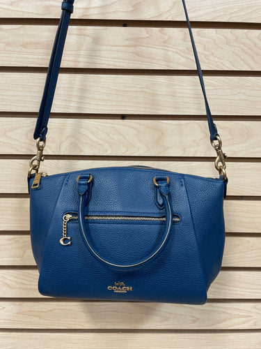 Coach Elise 79316 Crossbody Satchel Bag Blue