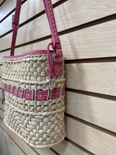 Load image into Gallery viewer, Brighton Shoulder Bag Tan And Pink