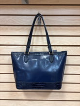 Load image into Gallery viewer, Brahmin Shoulder Bag Blue