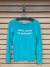 Load image into Gallery viewer, How Long &#39;Til Summer? Lilly Pulitzer Long Sleeve Top Blue Size X-Small