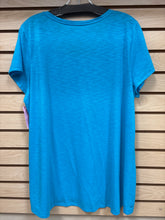 Load image into Gallery viewer, Lilly Pulitzer Short Sleeve Top Blue Size XXL