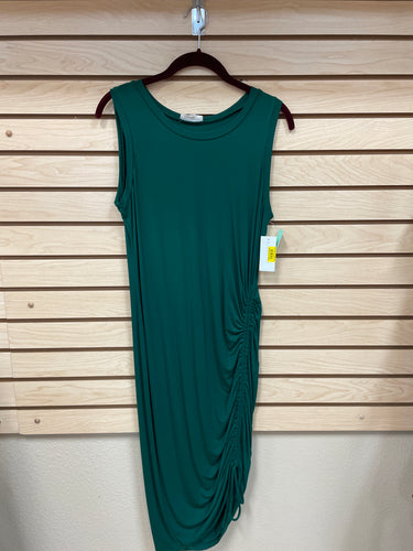 Sugar Lips Sleeveless Dress Green Size Small