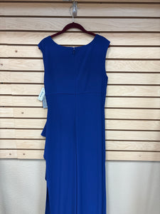 Alex Evenings Sleeveless Dress Blue Size 14