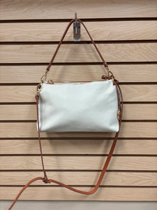 Valentina Crossbody Shoulder Bag Cream