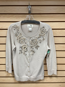 Tabitha Long Sleeve Sweater Tan Size Large