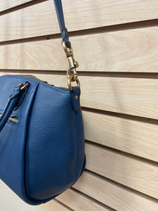 Coach Elise 79316 Crossbody Satchel Bag Blue