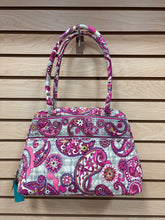 Load image into Gallery viewer, Vera Bradley Shoulder Bag Pink And Gray
