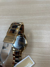 Load image into Gallery viewer, Michael Kors Oversized Camille Watch Gold And Brown