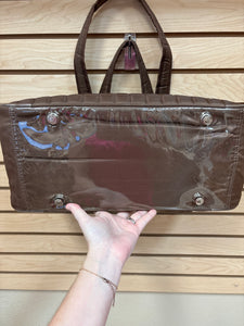 Lug Shoulder Carry On Bag Brown