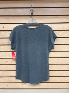 Apt.9 Short Sleeve Top Gray Size X-Small