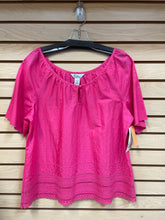 Load image into Gallery viewer, Lilly Pulitzer Short Sleeve Top Pink Size Large