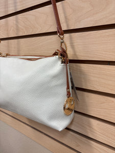 Valentina Crossbody Shoulder Bag Cream