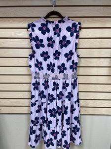 Kate Spade Sleeveless Dress Purple Size X-Large