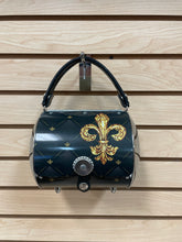 Load image into Gallery viewer, Littleearth Metal Fleur-De-Lis New Orleans Saints Satchel Shoulder Bag