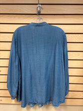 Load image into Gallery viewer, Ruby Rd Long Sleeve Top Blue Size X-Large