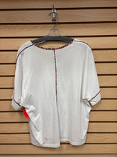 Load image into Gallery viewer, Chico&#39;s Short Sleeve Top White Size Large