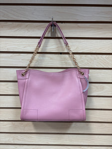 Tory Burch Britten Small Slouchy Shoulder Bag Pink