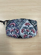 Load image into Gallery viewer, Vera Bradley Makeup Pouch Blue And Black