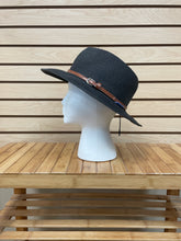 Load image into Gallery viewer, Wallaroo  Fedora Women&#39;s Hat Black Medium