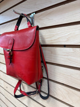 Load image into Gallery viewer, Patricia Nash Backpack Red