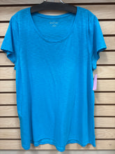 Load image into Gallery viewer, Lilly Pulitzer Short Sleeve Top Blue Size XXL