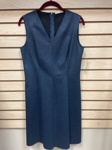 Tahari Sleeveless Dress Blue Size 6