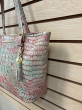 Load image into Gallery viewer, Brahmin Shoulder Bag Green, Pink, And Tan