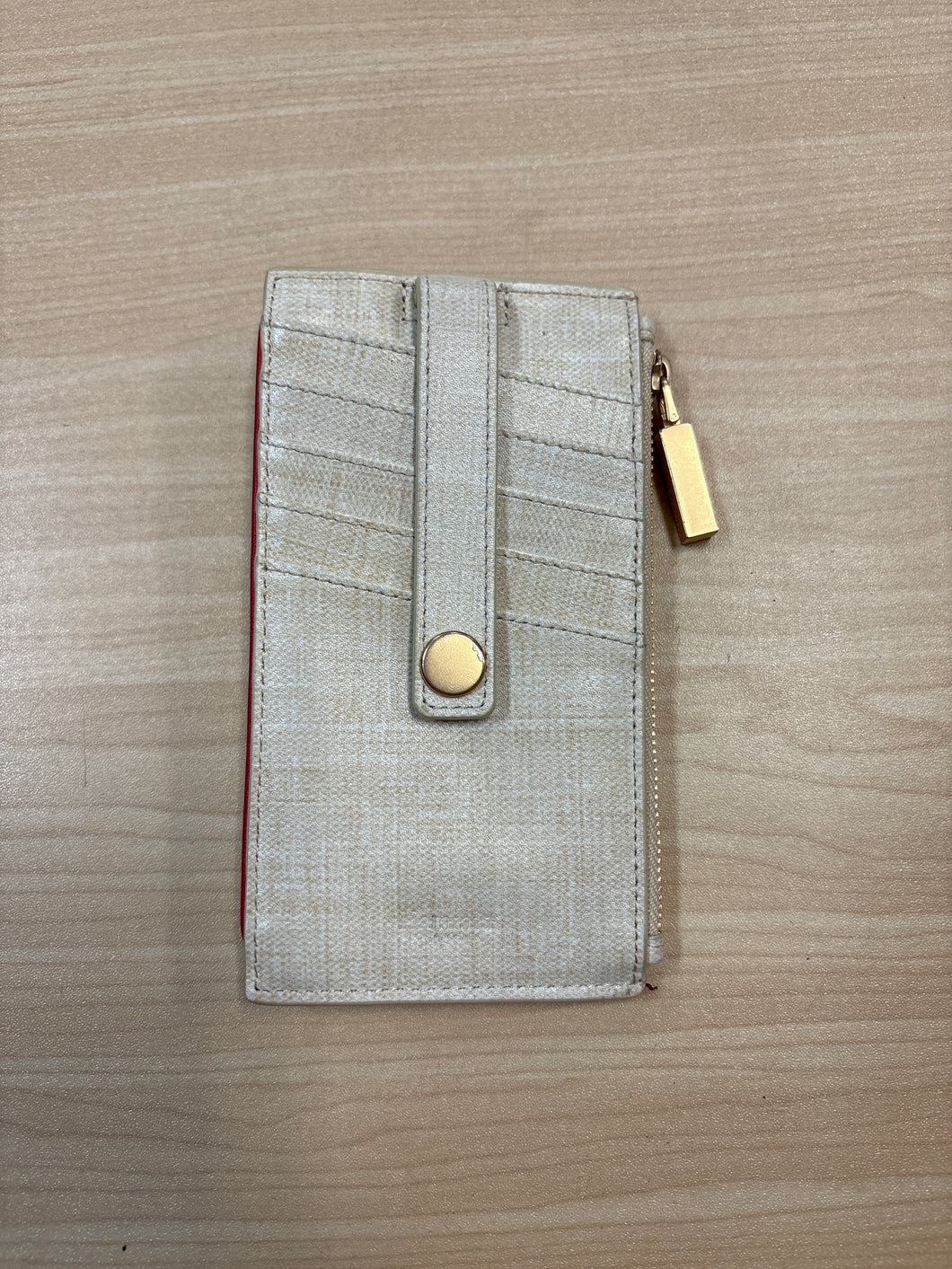 Hammitt Card Holder Cream