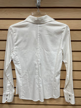 Load image into Gallery viewer, Chico&#39;s Long Sleeve Top White Size Small