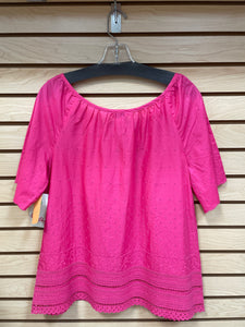 Lilly Pulitzer Short Sleeve Top Pink Size Large