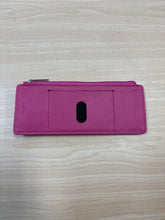 Load image into Gallery viewer, Lodis Julia Long Stacker Leather Card Holder Pink