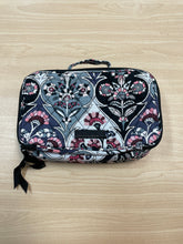 Load image into Gallery viewer, Vera Bradley Makeup Bag Blue And Black