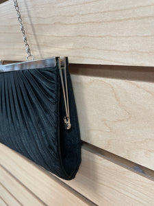 Evening Shoulder Clutch Bag Black