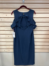 Load image into Gallery viewer, Ivanka Trump Short Sleeve Dress Navy Size 14