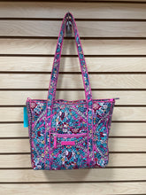 Load image into Gallery viewer, Vera Bradley Shoulder Bag Purple And Pink