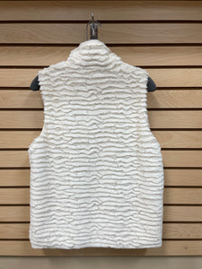 Betsey Johnson Sleeveless Vest White Size Medium