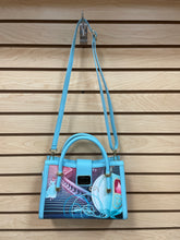 Load image into Gallery viewer, Disney&#39;s Cinderella Loungefly Satchel Crossbody Bag Blue