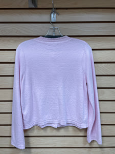 Free Assembly Long Sleeve Sweater Pink Size Medium