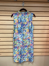 Load image into Gallery viewer, Caribbean Joe Sleeveless Dress Size Medium Blue