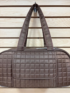 Lug Shoulder Carry On Bag Brown