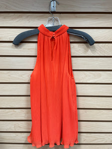 Ann Taylor Sleeveless Top Orange Size Small