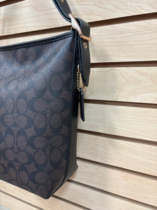 Coach Shoulder Bag Brown And Black