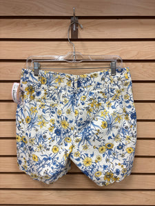 Talbots Shorts Blue, Yellow, And Cream Size 6 Petite