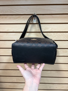 Coach Shoulder Bag Brown And Black