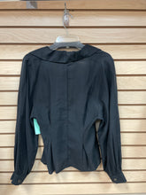 Load image into Gallery viewer, Zara Long Sleeve Top Black Size Medium