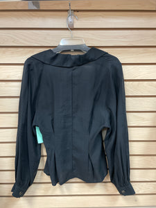 Zara Long Sleeve Top Black Size Medium