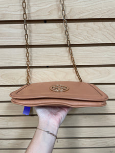 Tory Burch Crossbody Clutch Bag Brown