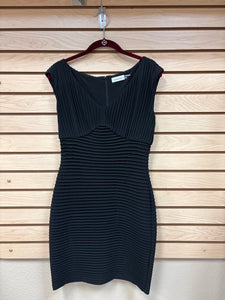 Calvin Klein Sleeveless Dress Black Size 8 Petite