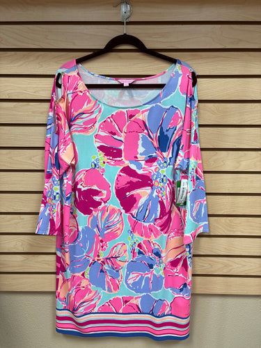 Lilly Pulitzer Long Sleeve Dress Multi Color Size XL